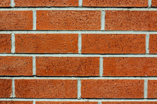 Brick horizontal geometric background for copy space. 