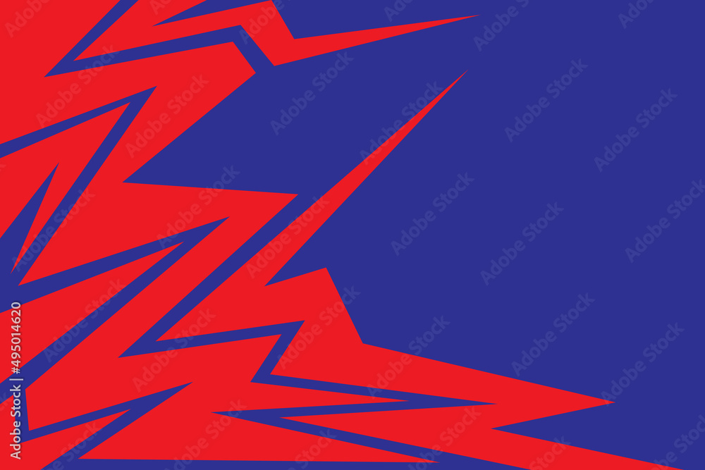 Poster abstract background with sharp and zigzag line pattern and with some copy space area