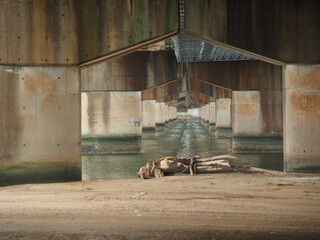 Fototapeta premium 橋脚