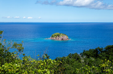 Island Le Pate, Terre-de-Bas, Iles des Saintes, Les Saintes, Guadeloupe, Lesser Antilles, Caribbean.
