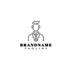 avatar logo icon design template vector illustration