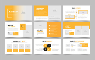 Business Presentation or Business Presentation Slide Design