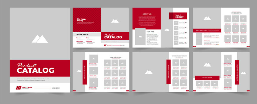Product Catalog or catalogue template
