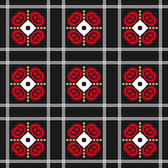 ladybugs on black background