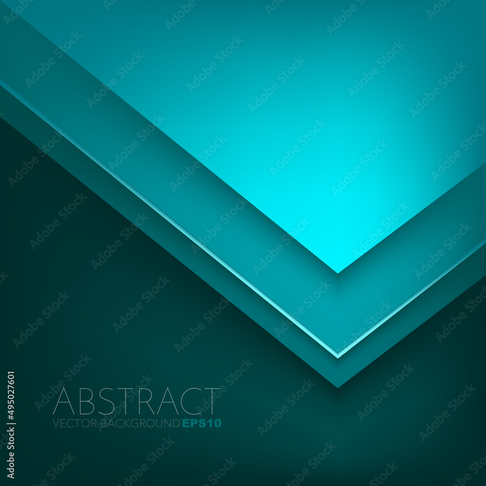 Fototapete graphic geometric triangle overlap vector layer background for text and message design