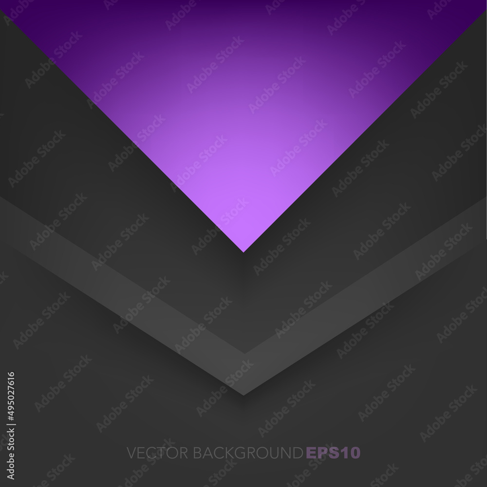 Poster graphic geometric triangle overlap vector layer background for text and message design