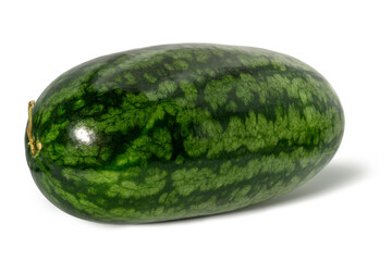 Watermelon isolated on white background. Clipping path	
