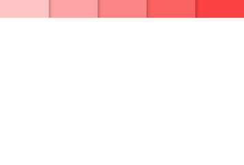 ピンク・赤系のの5色のグラーデションカラーのインデックス・タグの付いた背景素材 - obrazy, fototapety, plakaty