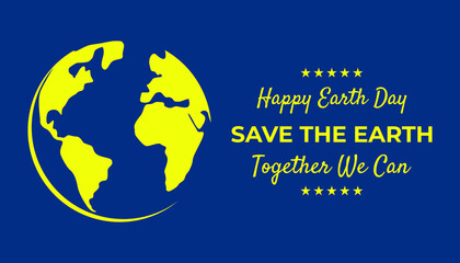 Happy Earth Day. Awareness of the importance of protecting the earth with vector illustrations for campaigns, banners and more