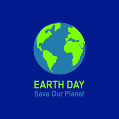 Happy Earth Day. Awareness of the importance of protecting the earth with vector illustrations for campaigns, banners and more