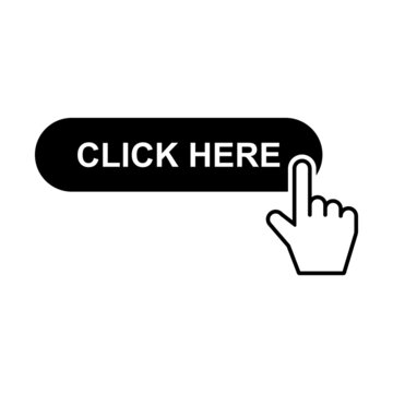 click here web icon vector