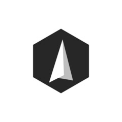 a & origami logo