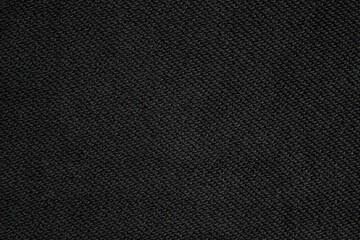 Fototapeta na wymiar Black fabric texure pattern background