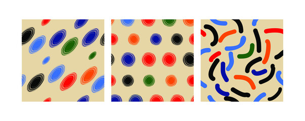 Fototapeta premium abstract pattern full color