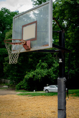 basketball hoop in the park