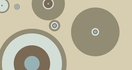 Circles wallpaper background design. The seamless pattern design art.