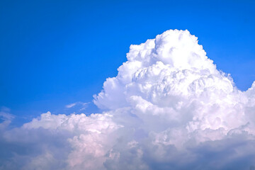 Beautiful Cloudscape on the blue skies, abstract background.