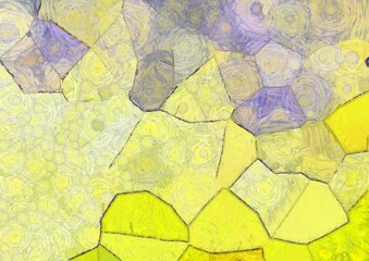 Fototapeta premium Abstract oil painting background Impressionist style illustrated to create designs.