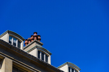 Fototapeta na wymiar パリ　屋根の煙突