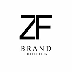 Letter ZF vector logo design symbol  icon emblem