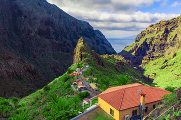 Masca village, the most visited tourist attraction of Tenerife, Spain © Andrii Marushchynets