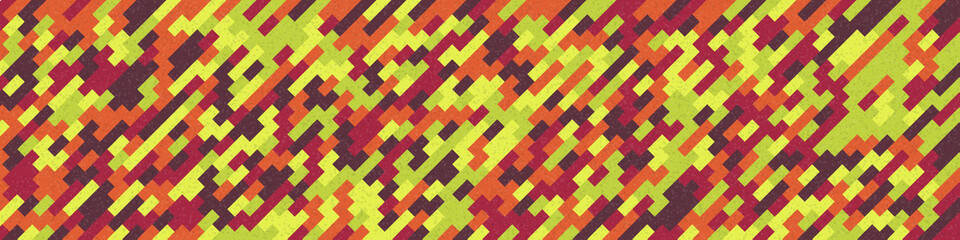 Abstract Geometric Pattern generative computational art illustration