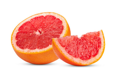 Fototapeta na wymiar Grapefruit isolated on white