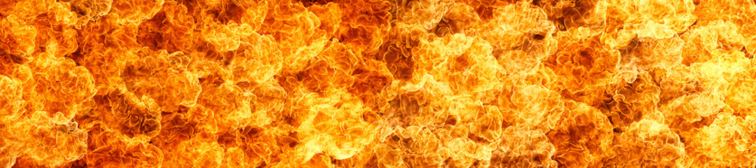 Flame texture abstract for banner background.