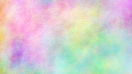 Abstract watercolor background, colorful aquarelle on paper texture, realistic 3D render illustration.