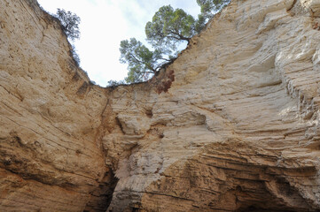 Sea caves in Vieste