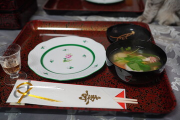 おせち料理のお雑煮