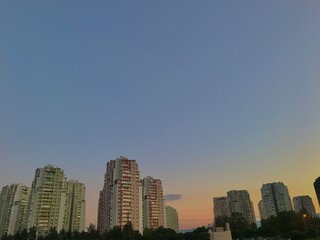 Obraz premium city downtown