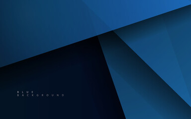Abstract deep blue background vector