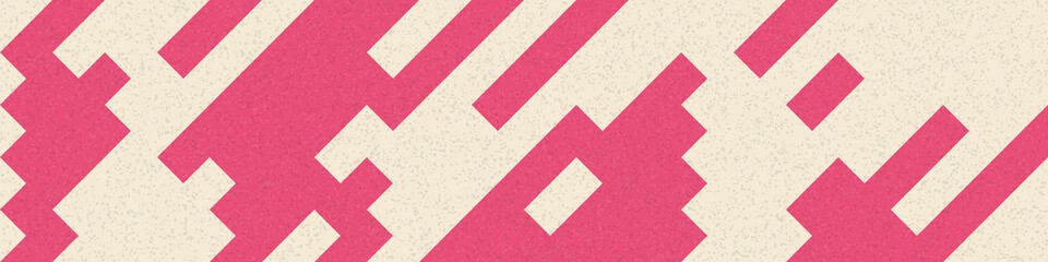 Fototapeta premium Abstract Geometric Pattern generative computational art illustration