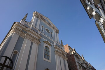 Fototapeta na wymiar Church of st. Anthony of Padua in Wroclaw, Poland