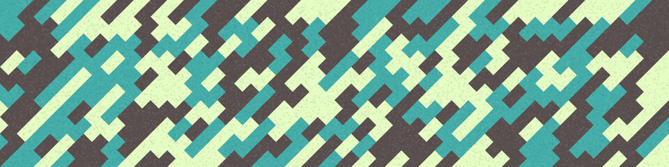 Abstract Geometric Pattern generative computational art illustration