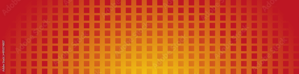 Poster abstract background of squares with halftone effect. sunrise and sunset abstract background. vector 