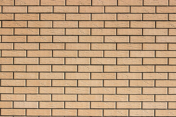 Obraz premium Yellow brick wall texture.