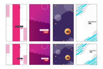 Social Media Template for business. Instagram and other platform. 1920 x 1080 and 1080 x 1080 dimension.