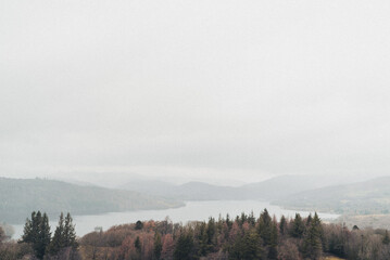 windermere in the mist