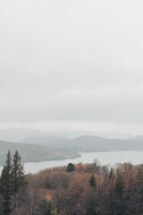 windermere in the mist