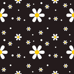 seamless pattern with flowers
