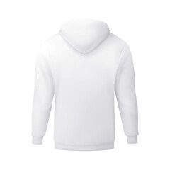 Vector hoodie in mesh gradient style. Editable color