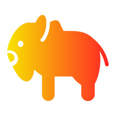 bison gradient icon