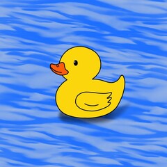 mini cartoon duck 