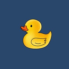 mini cartoon duck 