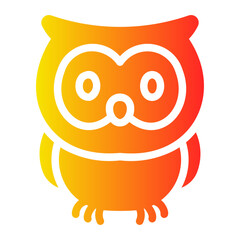 owl gradient icon
