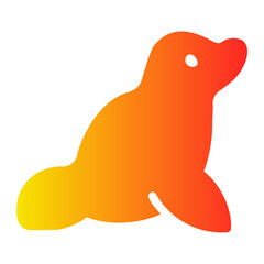 seal gradient icon