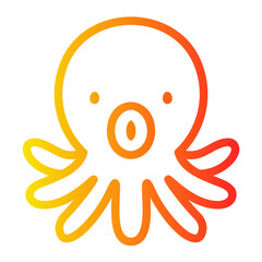octopus gradient icon