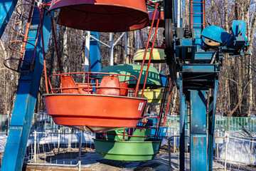 spinning mechanism of an old ferris wheel (Corrected)